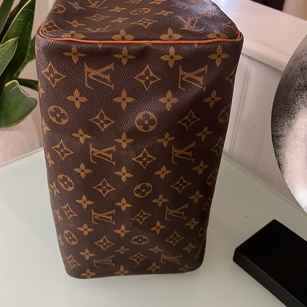 Authentic Louis Vuitton Monogram Speedy 30 Hand Boston Bag  travel hand bag - Picture 6 of 12